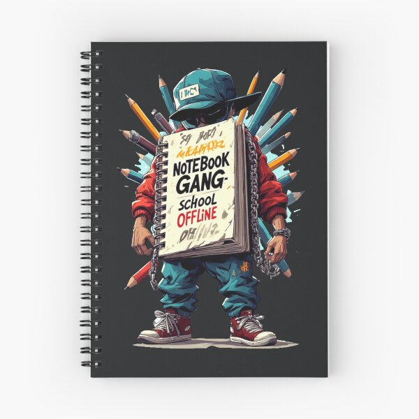 Item preview, SCHOOL OFFLINE | Notebook gear | Cyber Rebel - No.1 designed and sold by Shift-Bloom.