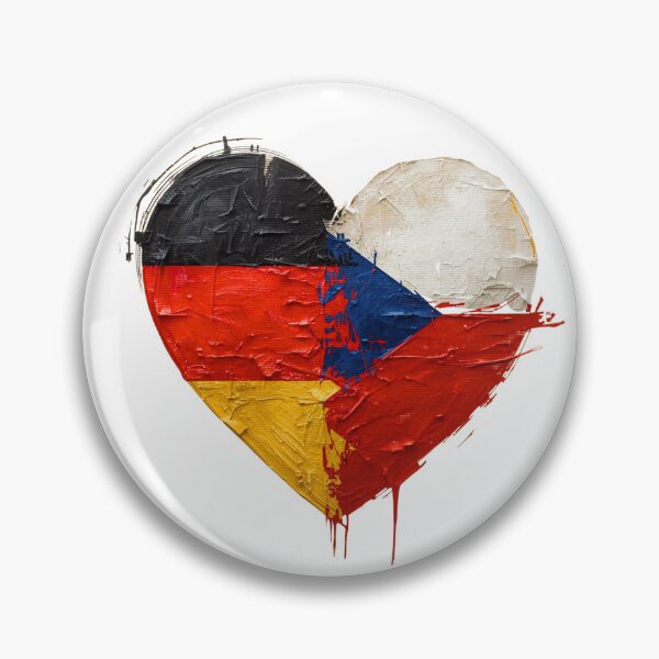 Item preview, Czech-German connection - rustic heart designed and sold by Spirit75.