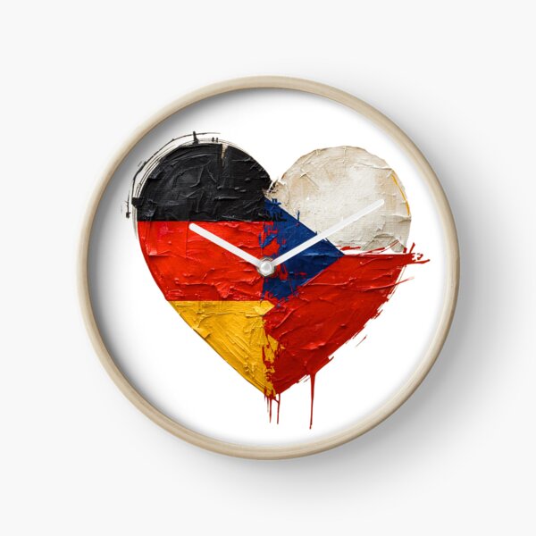 Artikelvorschau, Tschechisch-deutsche Verbindung - Herz rustikal entworfen und verkauft von Spirit75.