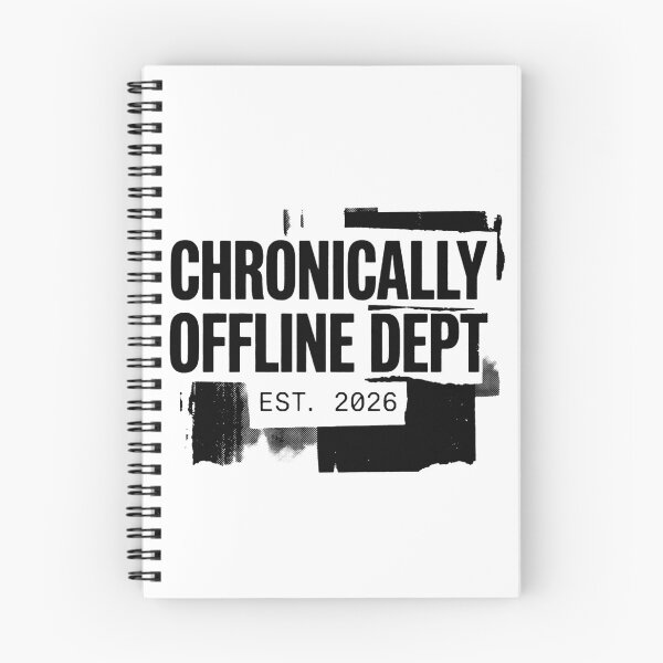Item preview, Chronically Offline Department Est 2026 designed and sold by FlamaC.