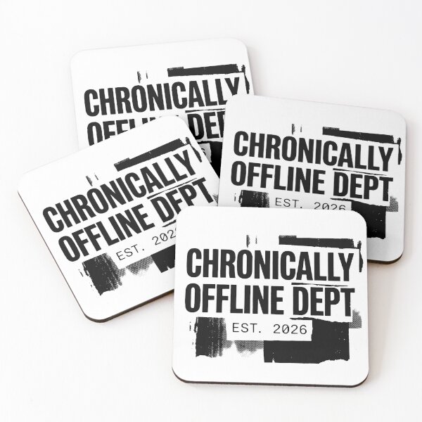 Item preview, Chronically Offline Department Est 2026 designed and sold by FlamaC.