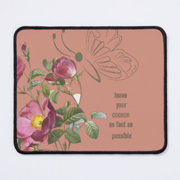 Item preview, Butterfly Motivation Quote Design | Leave Your Cocoon Aesthetic | Gift for Growth Mindset designed and sold by SOLIORA ATELIER.