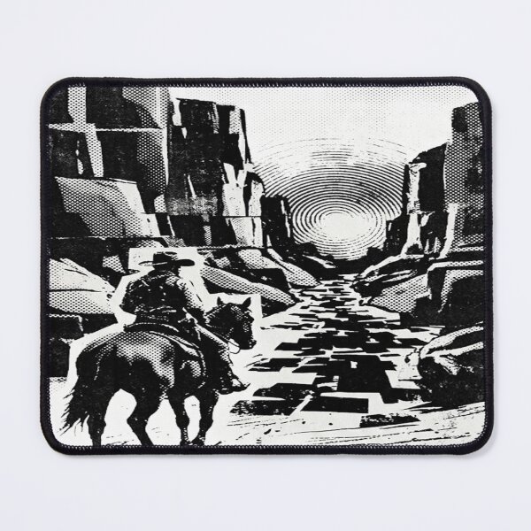 Item preview, Lone Rider - Surreal Desert Canyon - Gritty Noir Western designed and sold by MW-Signature01.
