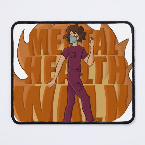 Item preview, Mental Health Walk designed and sold by Bookreader123.