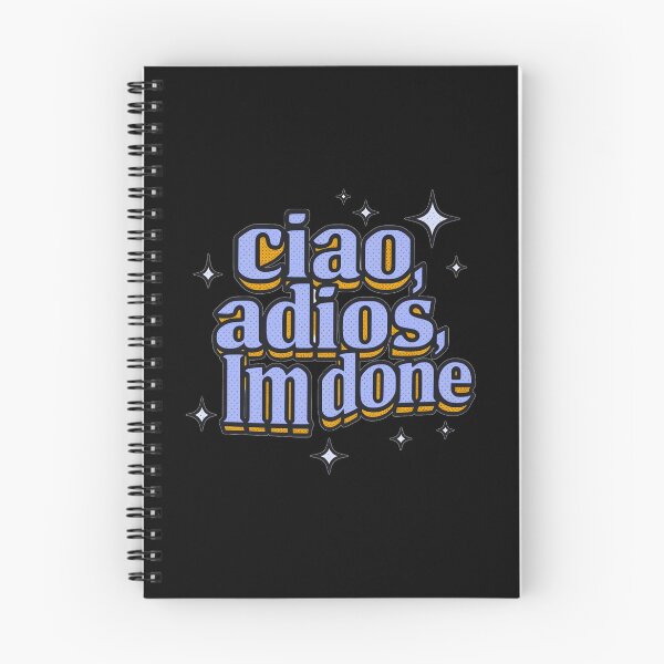 Item preview, ciao,adios, I'm done designed and sold by Stefrait-7.