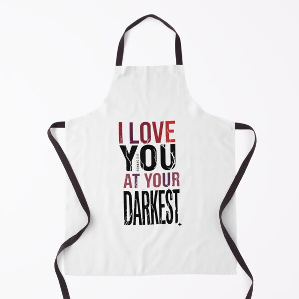 Item preview, Romans 5:8 Christian Shirt I Love You at Your Darkest Faith Based Dark Aesthetic Design designed and sold by ArtsBorn2Create.