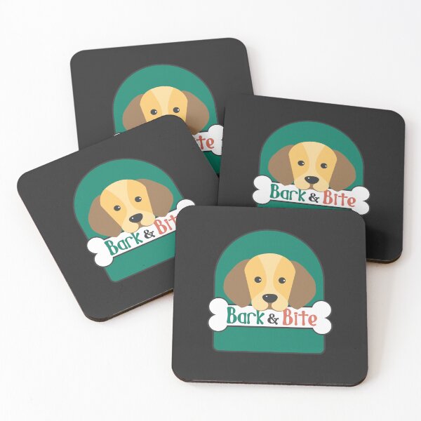 Item preview, Cute Dog Badge Sticker – Bark & Bite Puppy Design designed and sold by 313FILES.