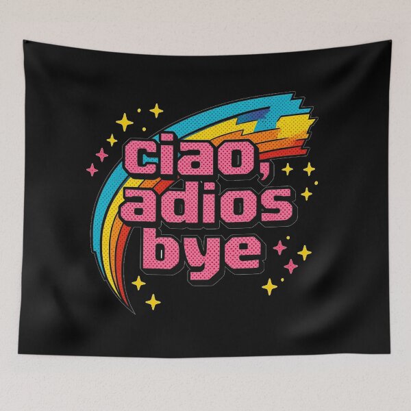 Item preview, Ciao, adios, bye - rainbow designed and sold by Stefrait-7.