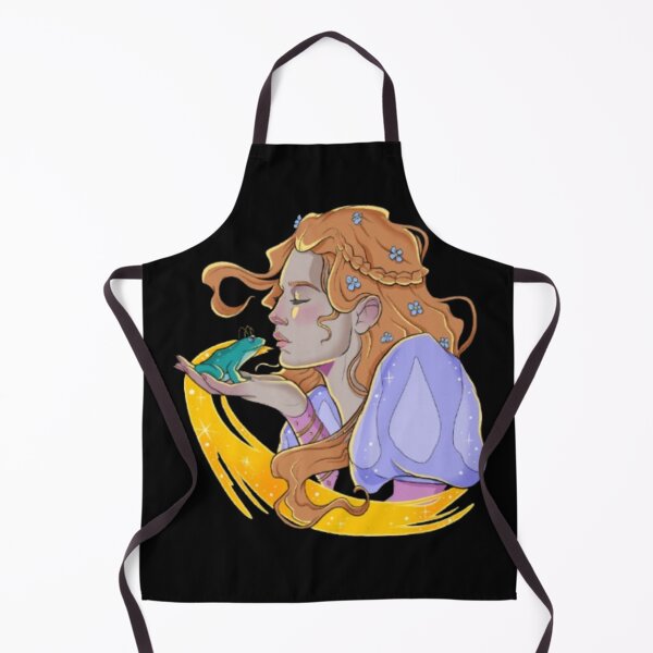 Item preview, Fantasy Girl with Frog Illustration | Magical Fairytale Art | Gift for Fantasy Lovers designed and sold by SOLIORA ATELIER.