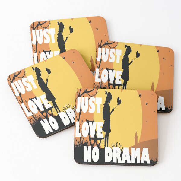 Item preview, JUST LOVE NO DRAMA designed and sold by Tamilogy.