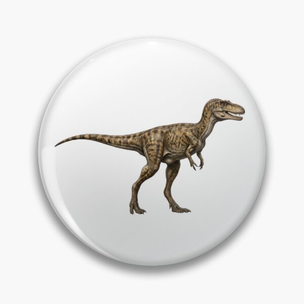 Item preview, Realistic Albertosaurus Dinosaur - Paleoart Sticker / T-Rex Cousin designed and sold by Chaoscience.