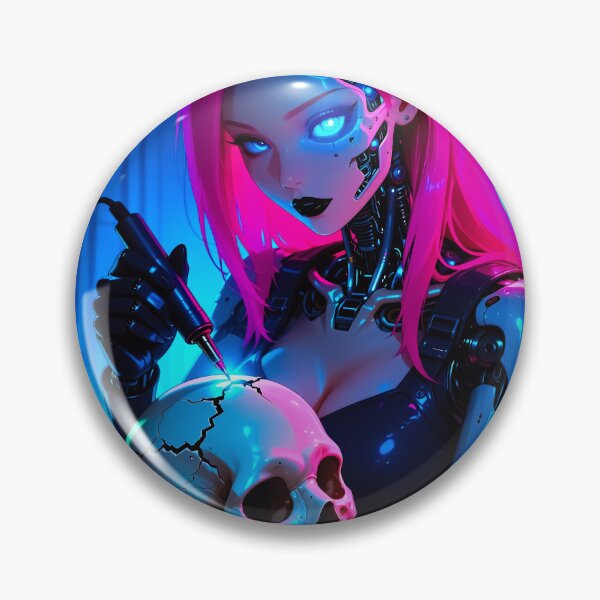 Item preview, Death by Design: Cybernetic Skull Engineer designed and sold by Insomnia Art Designs.