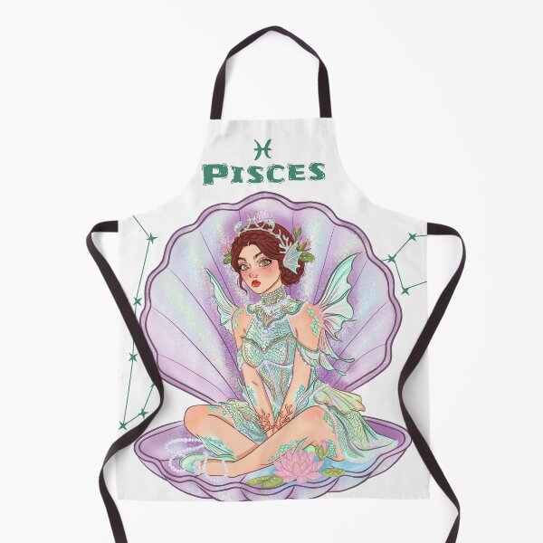 Item preview, Pisces Girl Dreamy Ocean Fantasy Art designed and sold by Iqrapixels.