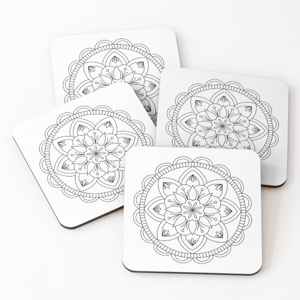 Item preview, mandala (color yourself!) designed and sold by mnastudios.
