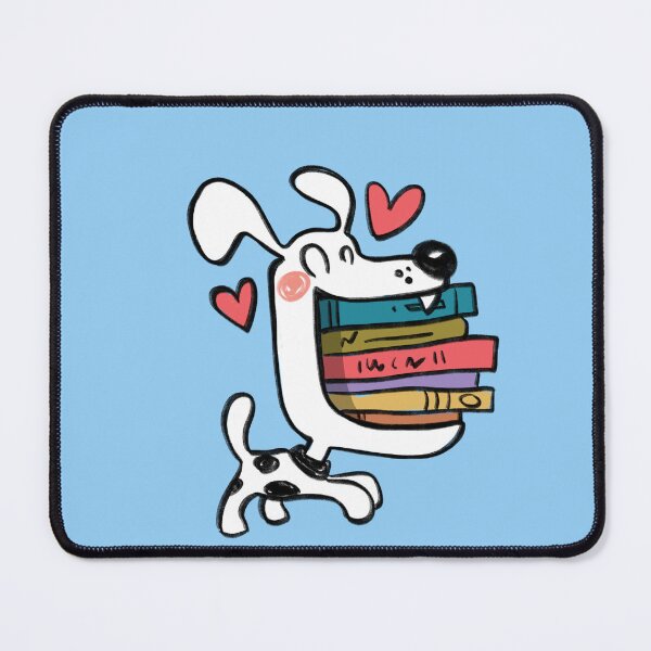 Item preview, Fully booked book lover dog designed and sold by sianelliot.