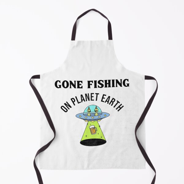 Item preview, Gone Fishing on Planet Earth designed and sold by SarcasticTeez.