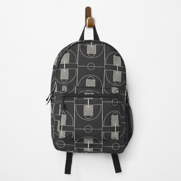 Item preview, Basketball Court Minimalist Black Diagram designed and sold by aio.