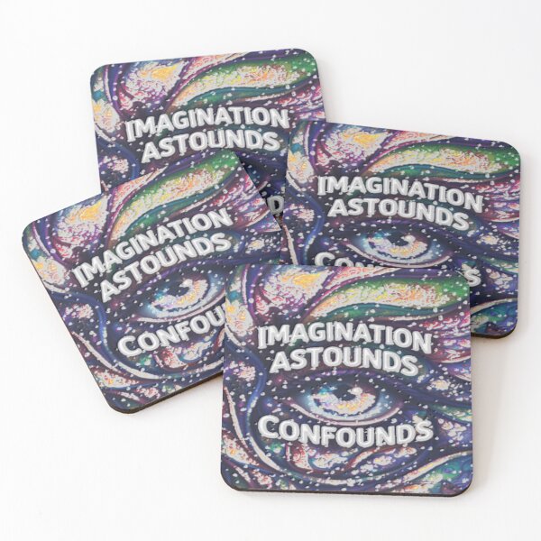 Item preview, imagination eye alpha colorful typographic design designed and sold by SmashingDeals.
