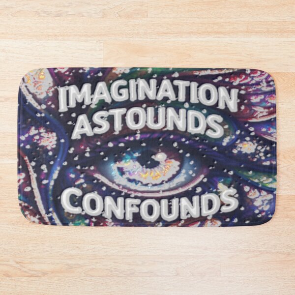 Item preview, imagination eye alpha colorful typographic design designed and sold by SmashingDeals.