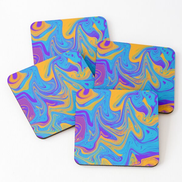 Item preview, Colorful Psychedelic Liquid Abstract  designed and sold by CharmingArt23.