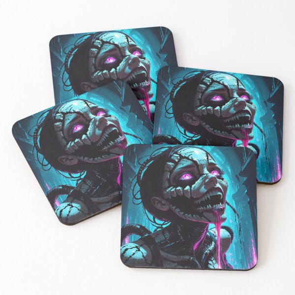 Item preview, Fatal Exception: Neon Gothic Abomination designed and sold by Insomnia Art Designs.