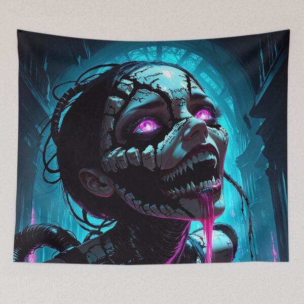 Item preview, Fatal Exception: Neon Gothic Abomination designed and sold by Insomnia Art Designs.