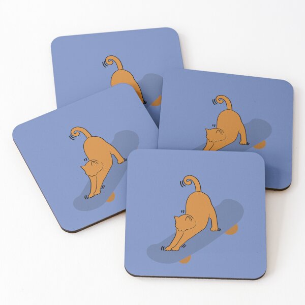 Item preview, Cat on a skate designed and sold by BC Designs.