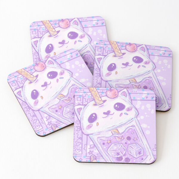 Item preview, Boba Kittea designed and sold by Tuxedo Bean.