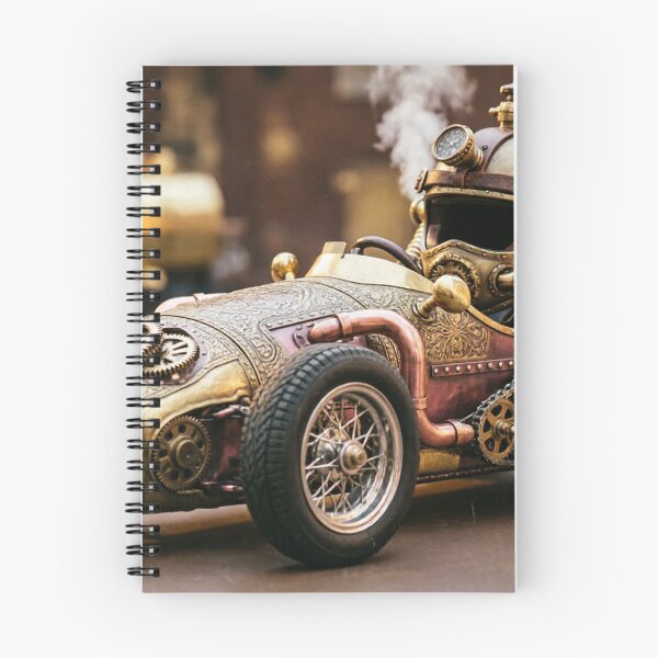 Item preview, The Clockwork Racer: Steampunk Steam Speedster Model designed and sold by ticzla95.