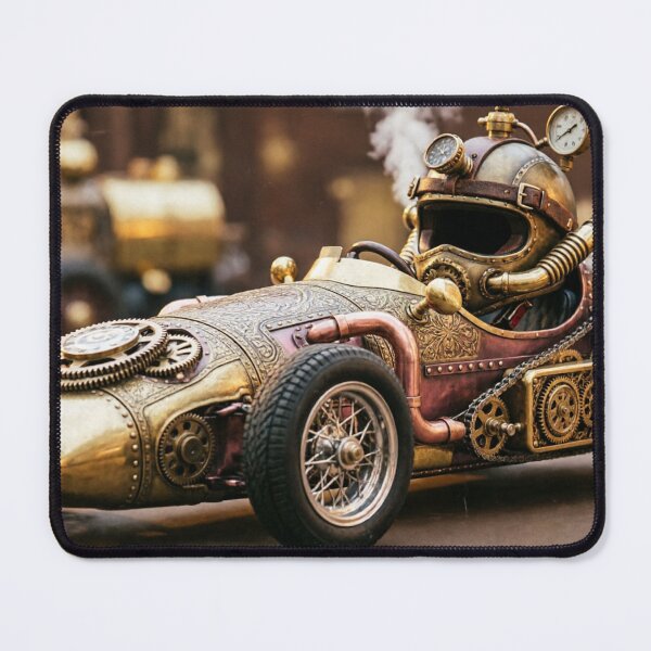 Item preview, The Clockwork Racer: Steampunk Steam Speedster Model designed and sold by ticzla95.