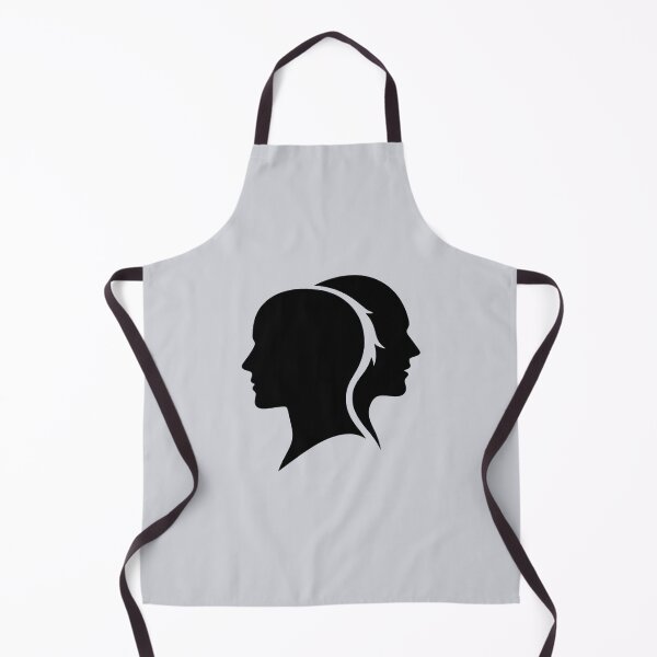 Item preview, Shadow Self — Minimalist Jungian Psyche Silhouette (Black & White) designed and sold by PERSPECTIVERED.