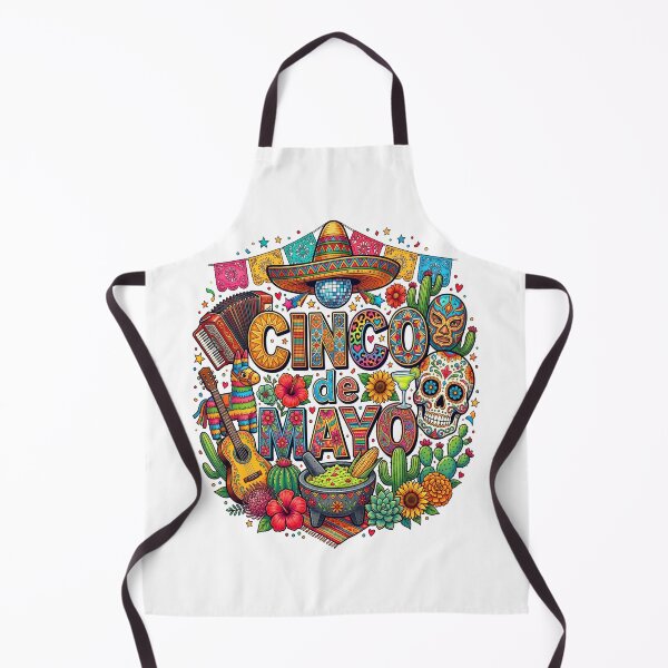 Item preview, Cinco De Mayo Colorful Funny Mexican Fiesta Guitar Party Taco Vibes designed and sold by NuralsArt.
