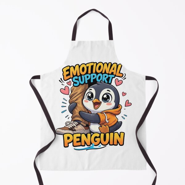 Item preview, Emotional Support Penguin Funny Cute – Penguin Meme Design designed and sold by ColorFlick.