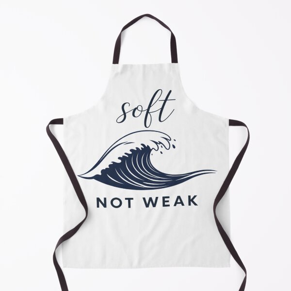 Item preview, Not Weak Wave T-Shirt Soft Strength Ocean Quote Minimal Graphic designed and sold by ZEBBEDE - Minimal Streetwear .