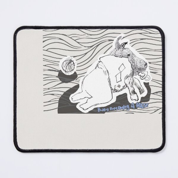Item preview, Baby Becoming A Horse (Drawing by ACCI)  designed and sold by VanyssaGraphics.