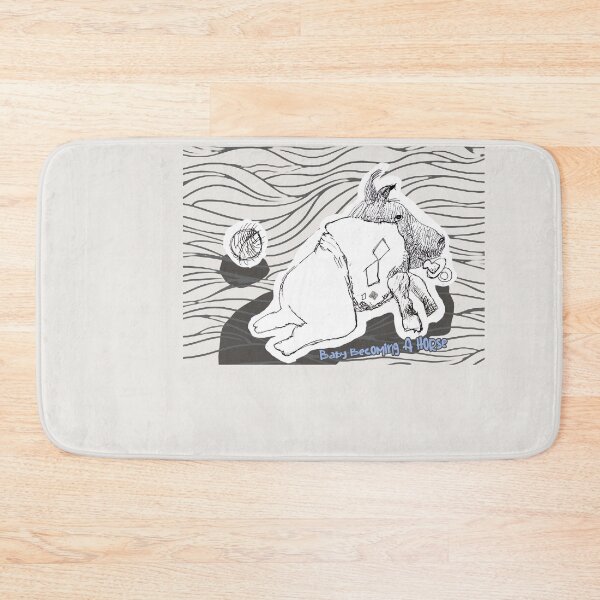Item preview, Baby Becoming A Horse (Drawing by ACCI)  designed and sold by VanyssaGraphics.