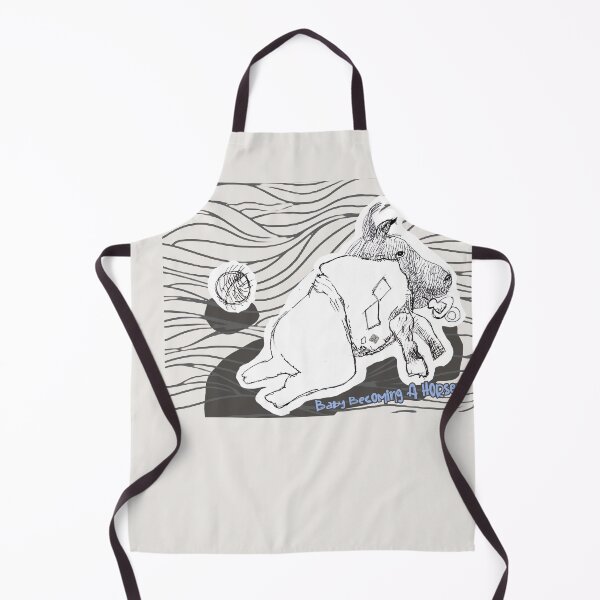 Item preview, Baby Becoming A Horse (Drawing by ACCI)  designed and sold by VanyssaGraphics.