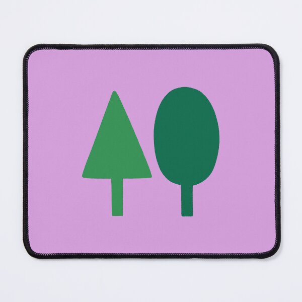 Item preview, Abstract All-Green Geometric Trees | Monochrome Forest Graphic designed and sold by ubborn.