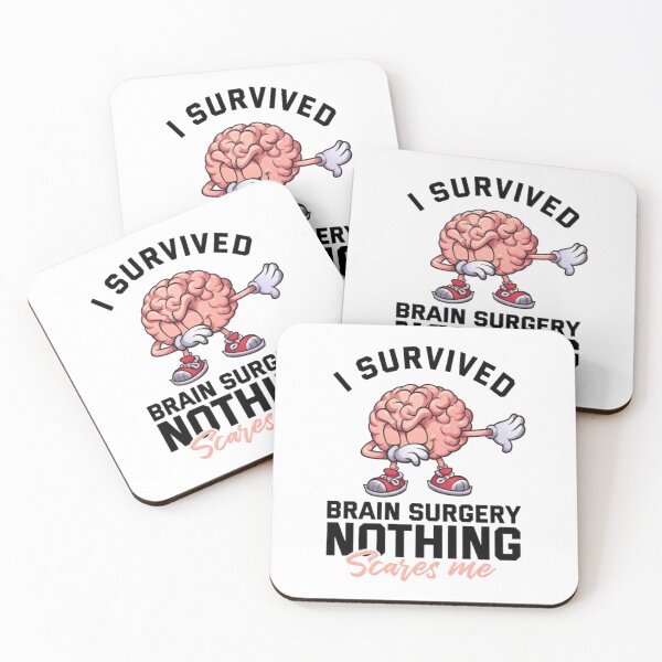 Item preview, I Survived Brain Surgery Nothing Scares Me   designed and sold by Thread&Fable.