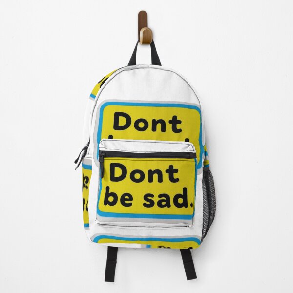 Item preview, Don't Be Sad Motivational Quote Sticker designed and sold by Hafcishop.
