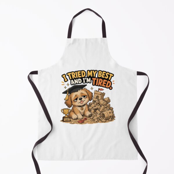 Item preview, Dog Tried My Best I’m Tired Funny Graduation Gift designed and sold by Gentlestate.