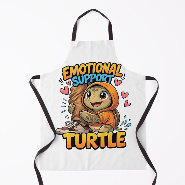 Item preview, Emotional Support Turtle Funny Cute – Chill Turtle Meme designed and sold by ColorFlick.