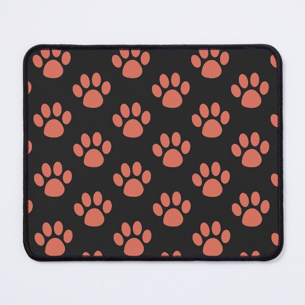 Item preview, Paw Print Sticker – Cute Dog Paw Design (Coral) designed and sold by 313FILES.
