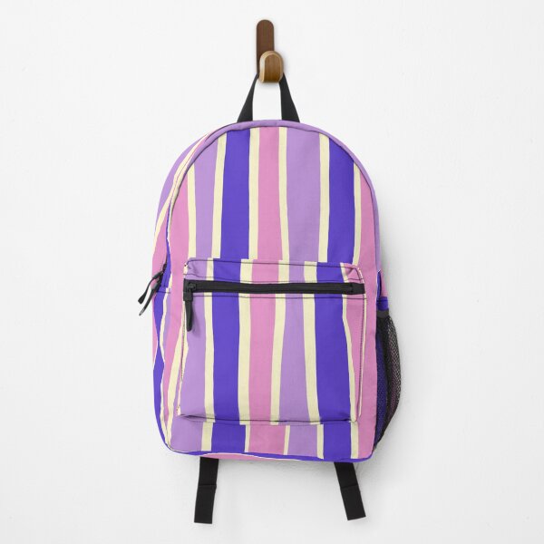 Item preview, Imperfect stripe pattern-Pink, Purple & Blue  designed and sold by Pattern Pie.