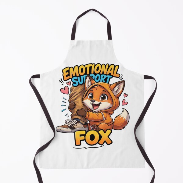 Item preview, Emotional Support Fox Funny Cute – Clever Fox Meme Design designed and sold by ColorFlick.