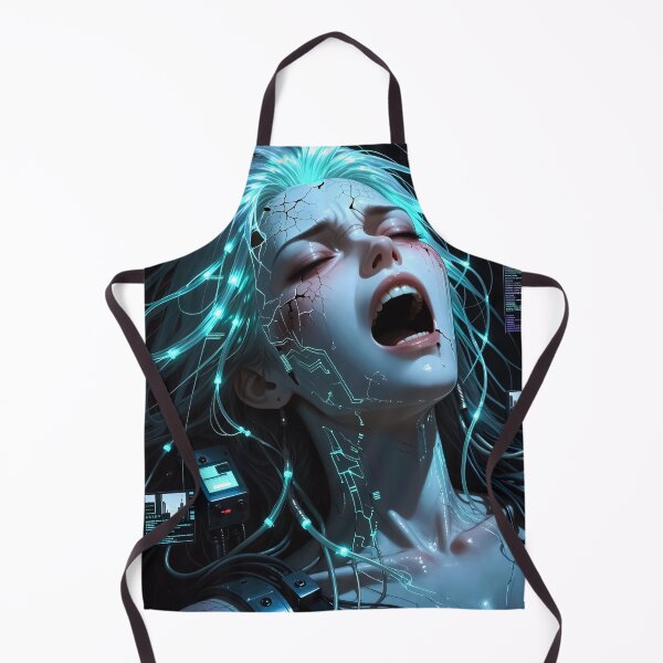 Item preview, Overwritten: Neon‑Wired Digital Collapse designed and sold by Insomnia Art Designs.