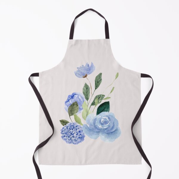 Item preview, Watercolor Blue Floral Bouquet designed and sold by Artsy Corner.