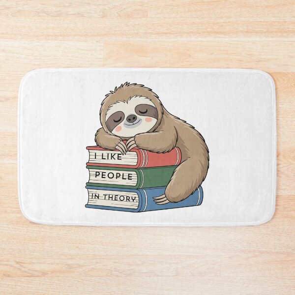 Item preview,  Funny lazy sloth Animal Meme Design  ver 13b– Cute sloth Humor, sloth lazy Lover Gift, funny Animals designed and sold by CosmicNook1.