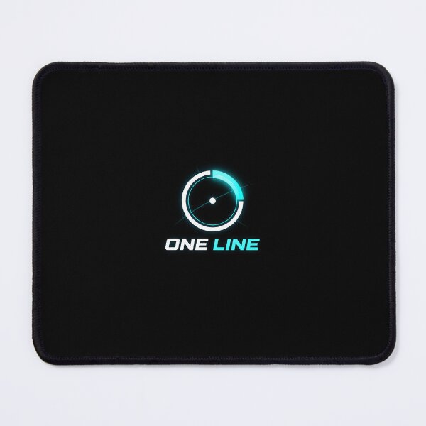 Item preview, ONE LINE Futuristic - Minimalist Cyberpunk Design & Tech Glow designed and sold by Design4AllThings.