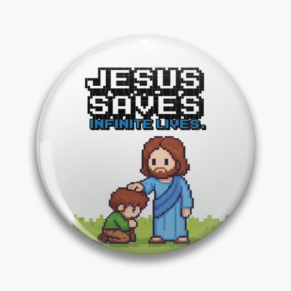 Item preview, Pixel Jesus designed and sold by Absurdities.